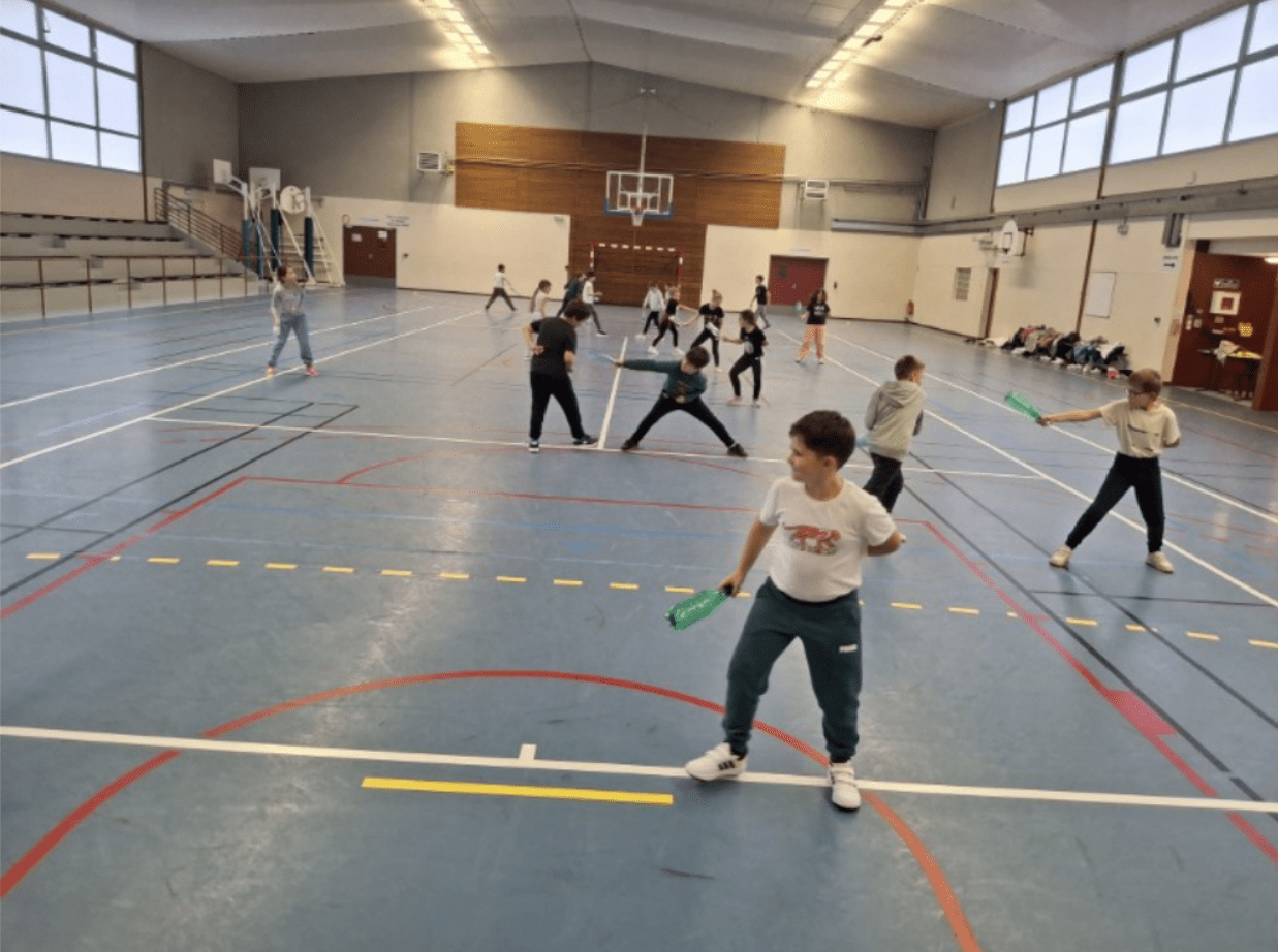 L’escrime bouteille