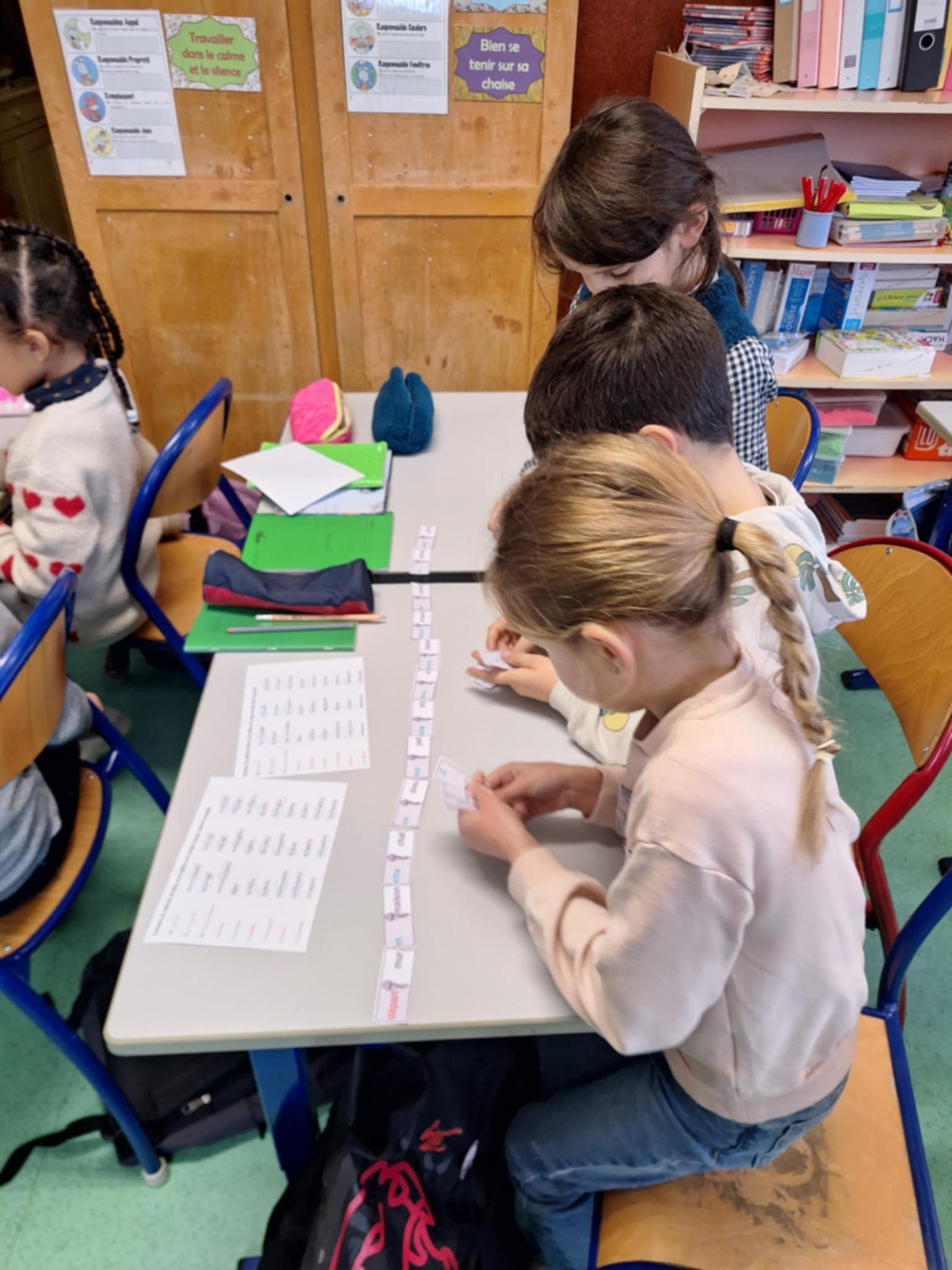 Immersion en classe de CE2